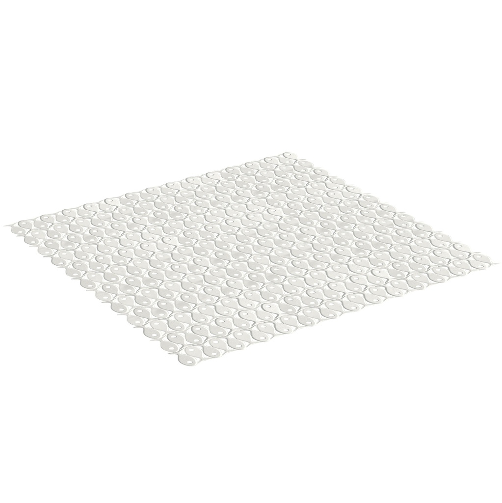[5511301] ALFOMBRA BAÑO 54X54 OPACA BLANCO PERGAMON