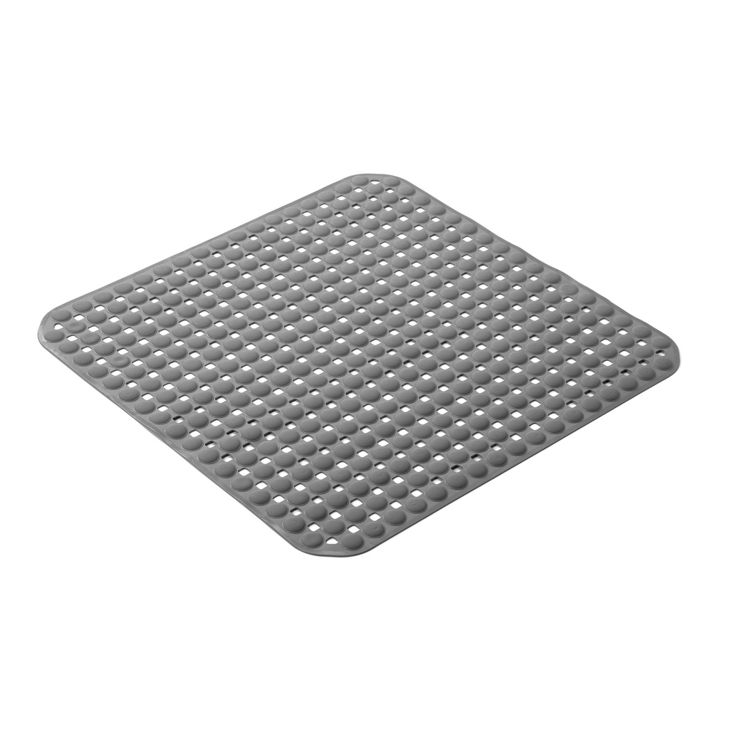 [5514106] ALFOMBRA BAÑO SPA 54x54CM SBS GRIS