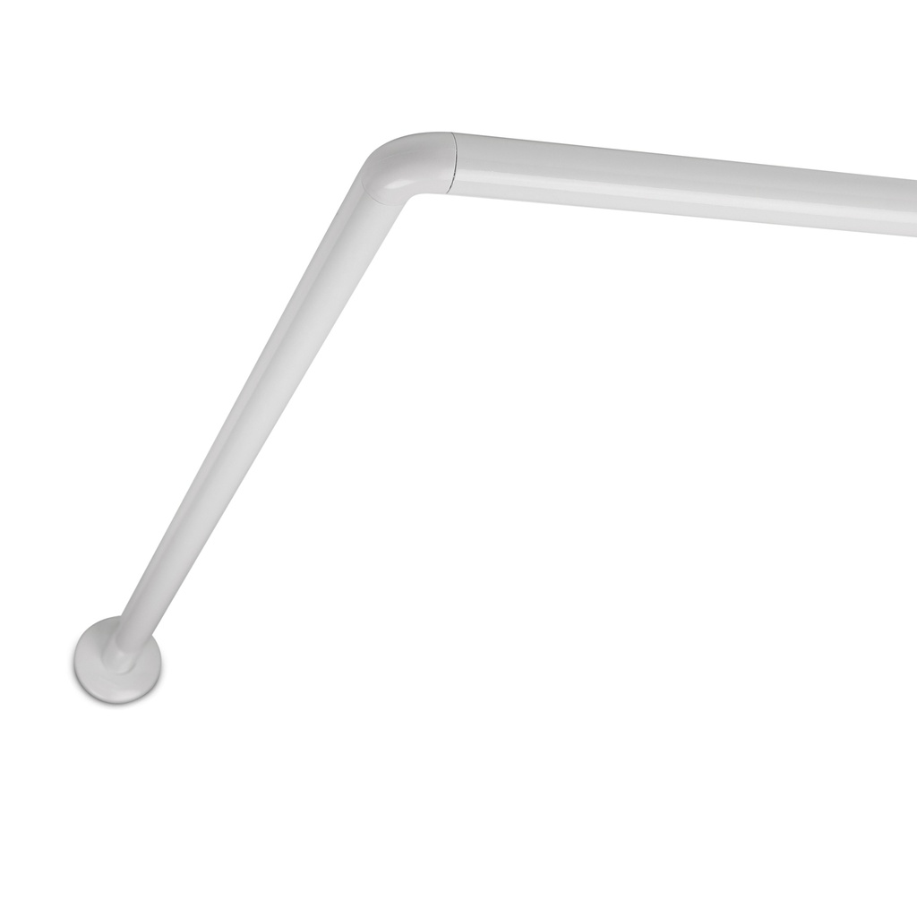 BARRA ANGULAR 80x100-150 BLANCO