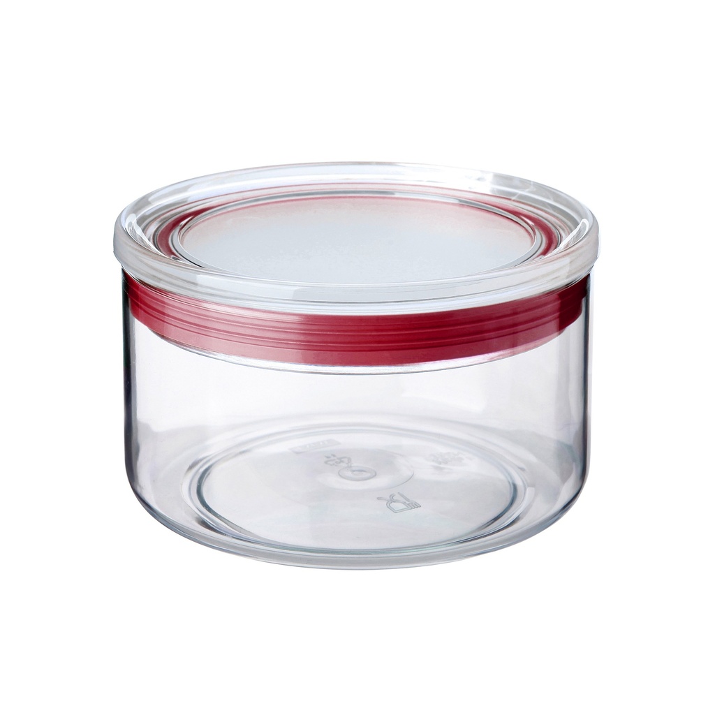 [1125009] BOTE COCINA 0,5 L TRANSP-ROJO