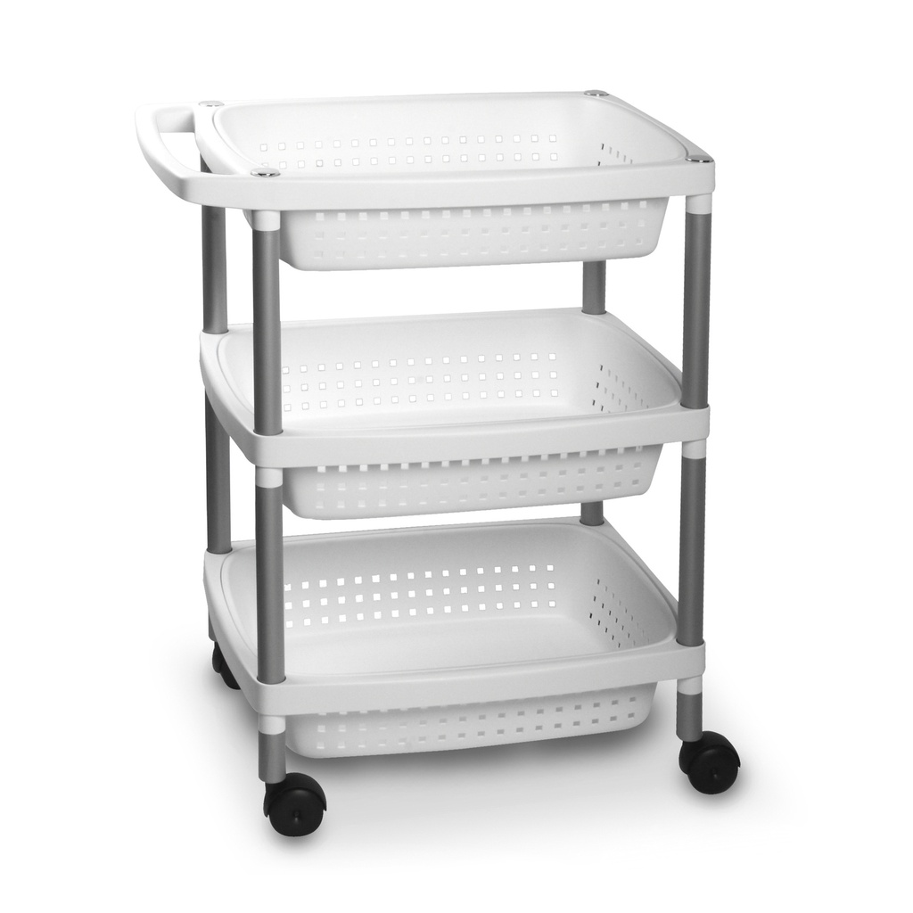 CARRITO VERDULERO 3 BLANCO
