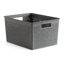 CESTA L 20L BOHOL GRIS ANTRACITA
