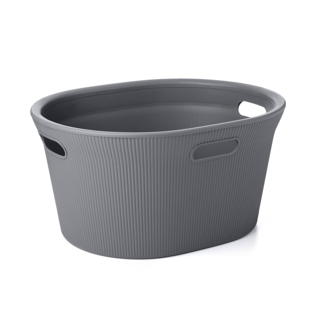[1042014] CESTA ROPA BAOBAB GRIS ANTRACITA