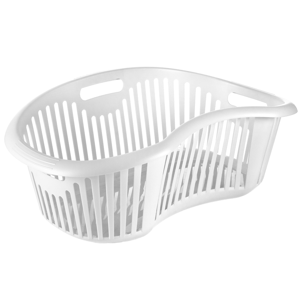 [1100501] CESTA ROPA BLANCO