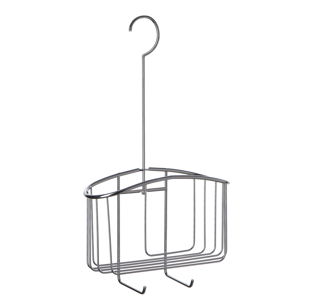 [4437100] CESTILLO CON COLGADOR CROMO