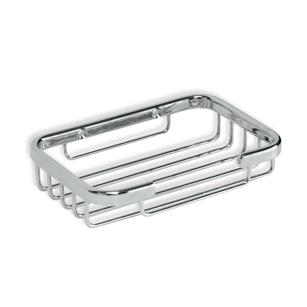 CESTILLO RECTANGULAR KROM 13x9x3 cm .