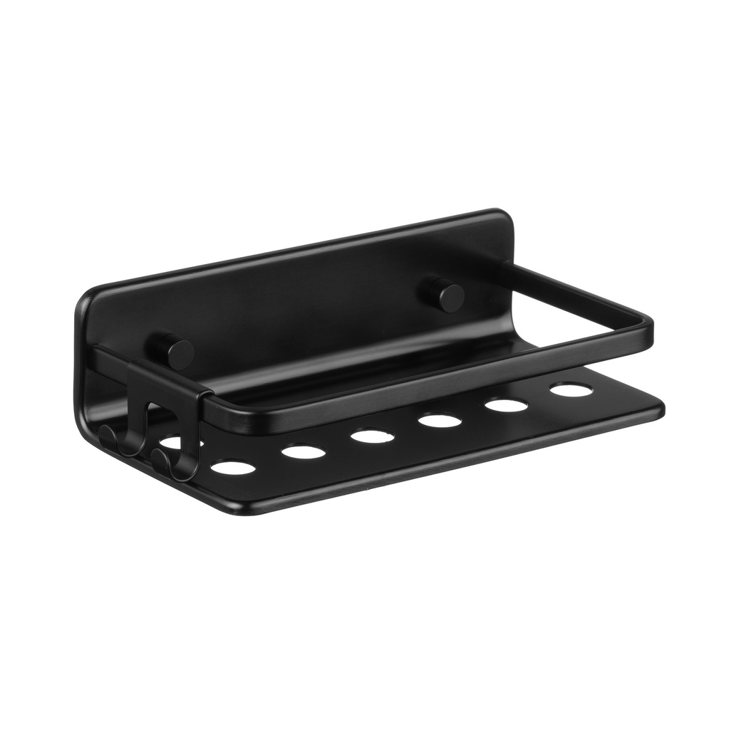 CESTILLO RECTANGULAR SERENITY 20x10x5,5 cm BLACK