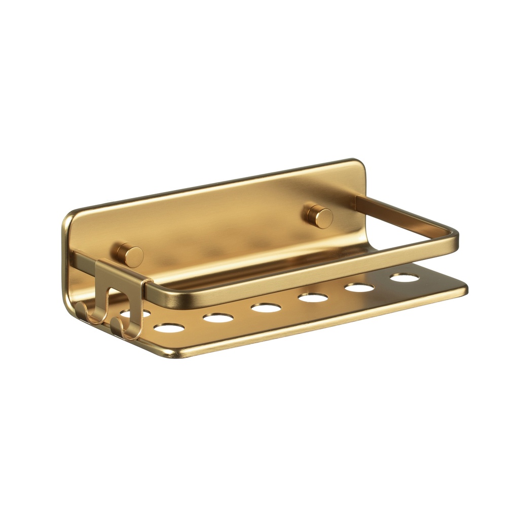 [6609929] CESTILLO RECTANGULAR SERENITY 20x10x5,5 cm GOLD