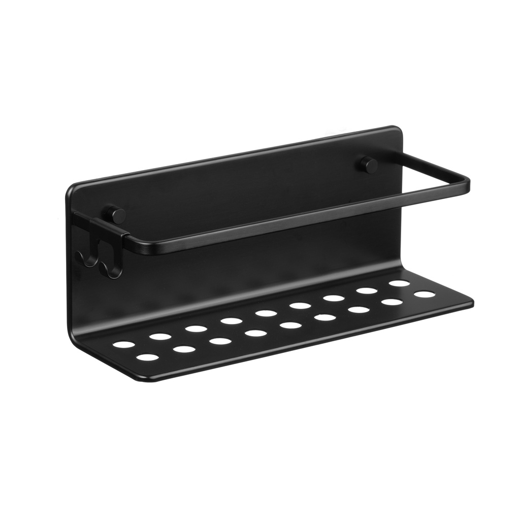 CESTILLO RECTANGULAR SERENITY 30x10x12cm BLACK
