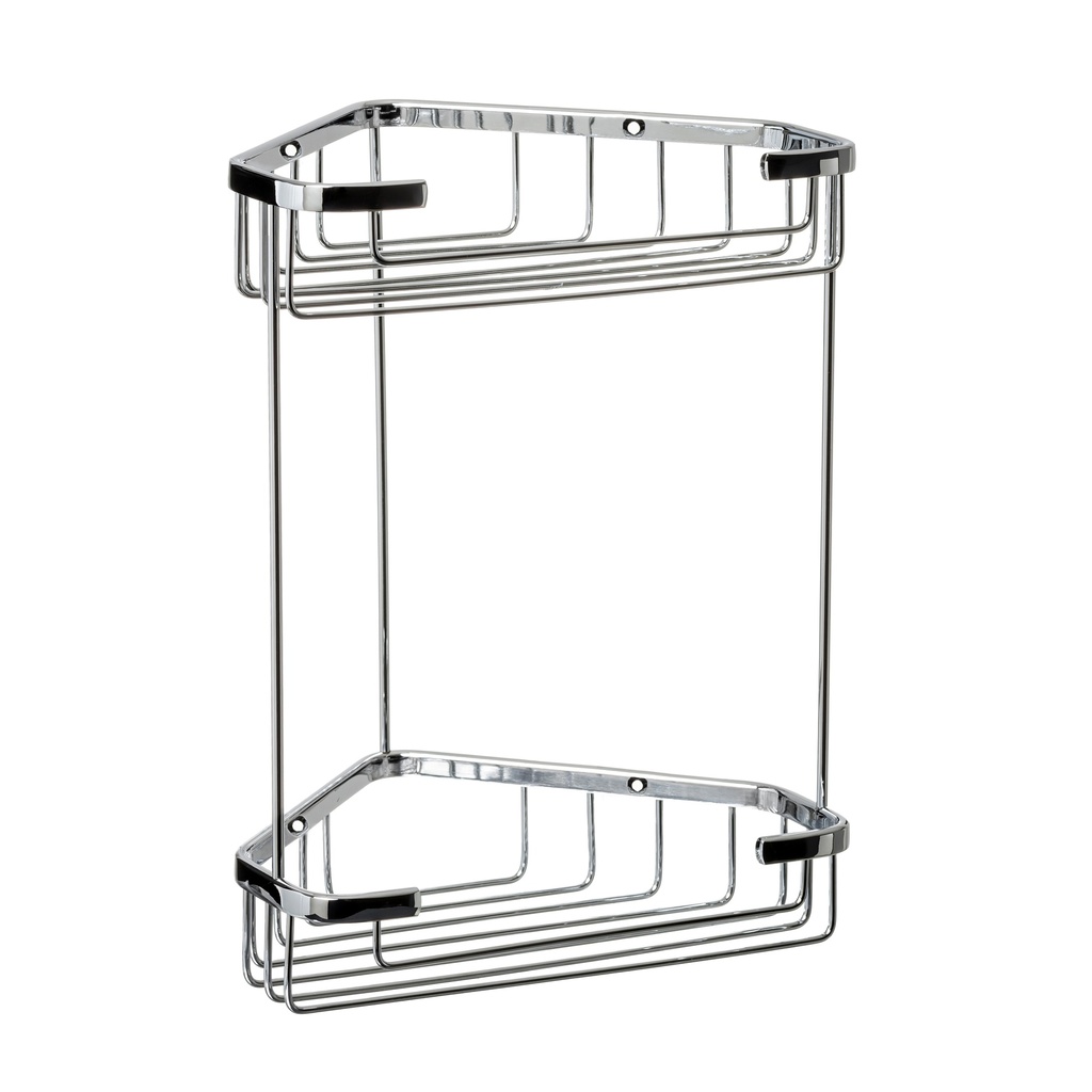[6606100] CESTILLO RINC. 2 AL.KROM 17,5x17,5x26,5 cm .