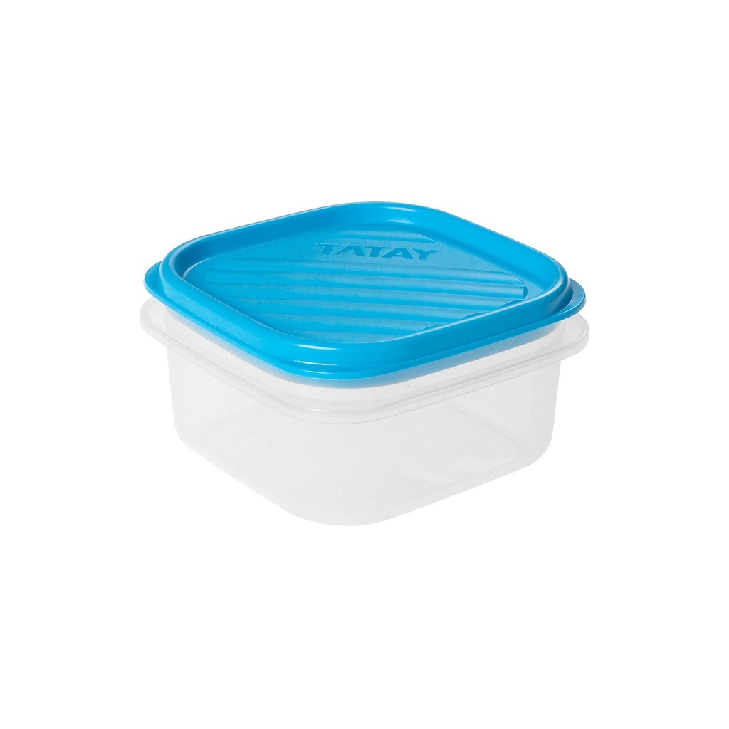 [1160200] CONTENEDOR ALIM. TOP FLEX 0,3L CUAD. AZUL