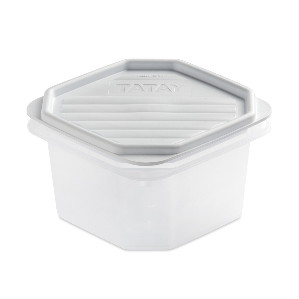 CONTENEDOR ALIM. TOP FLEX 0,6L BLANCO