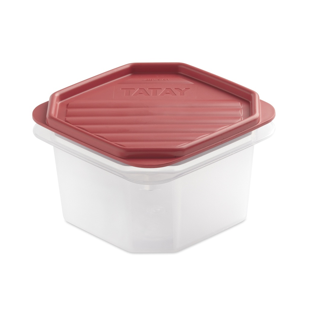 [1160104] CONTENEDOR ALIM. TOP FLEX 0,6L ROJO ARANDANO
