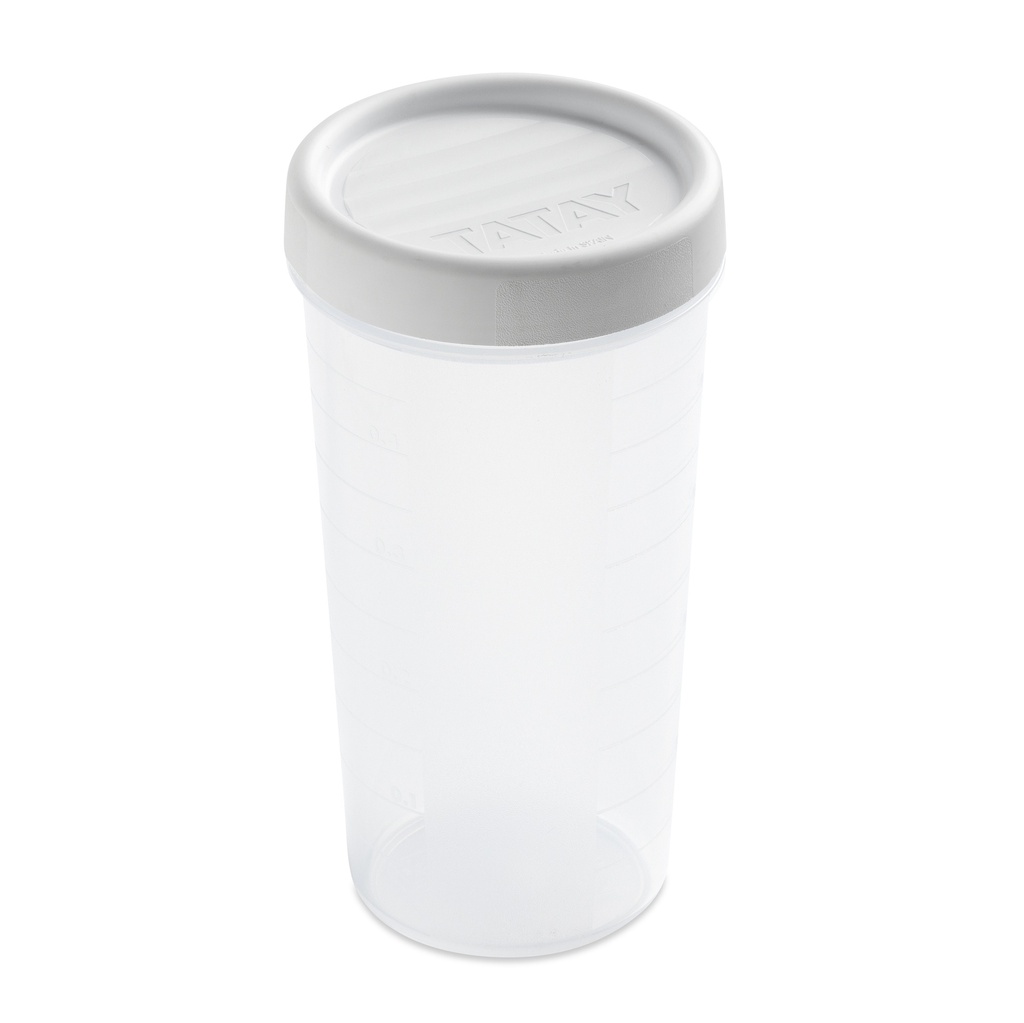 [1160801] CONTENEDOR ALIM. TWIST 0,6L BLANCO