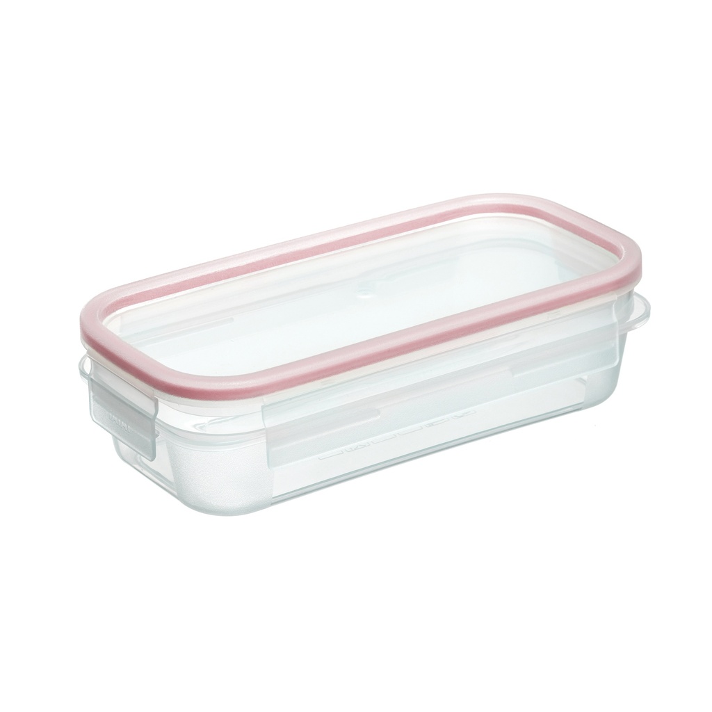 CONTENEDOR ALIM.CLIP SAFE 0,75 L TRANSP-ROJO ARANDANO