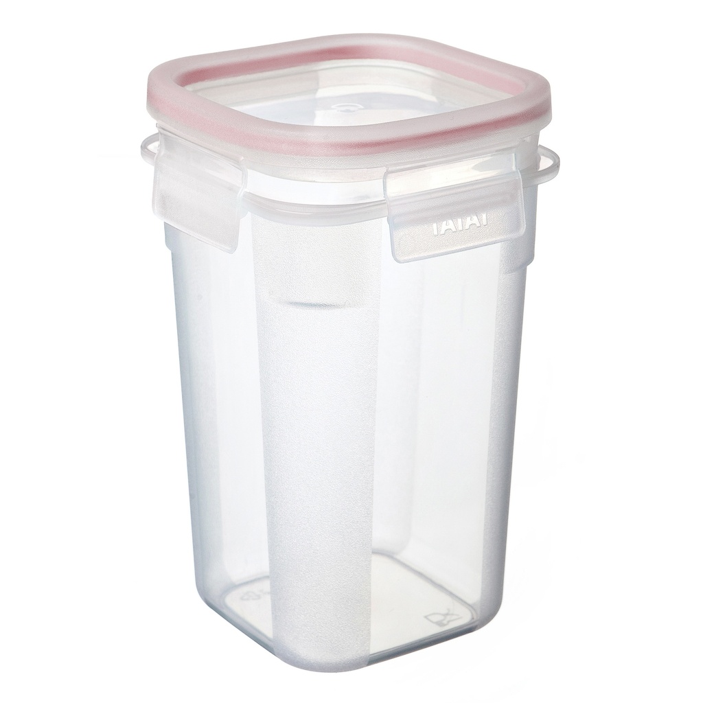 [1162702] CONTENEDOR ALIM.CLIP SAFE 1L TRANSP-ROJO ARANDANO