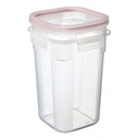 CONTENEDOR ALIM.CLIP SAFE 1L TRANSP-ROJO ARANDANO