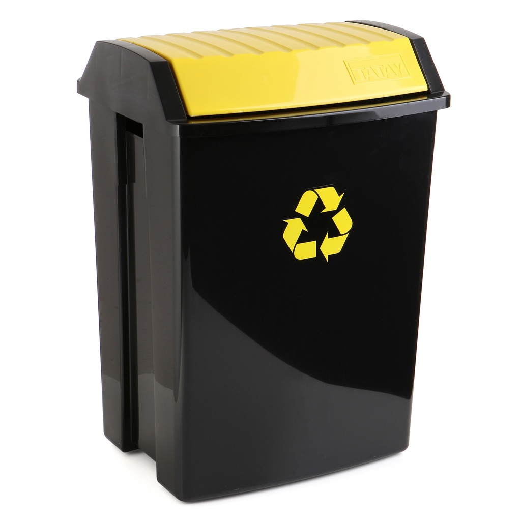 [1102302] CONTENEDOR RECICLAJE 50L AMARILLO