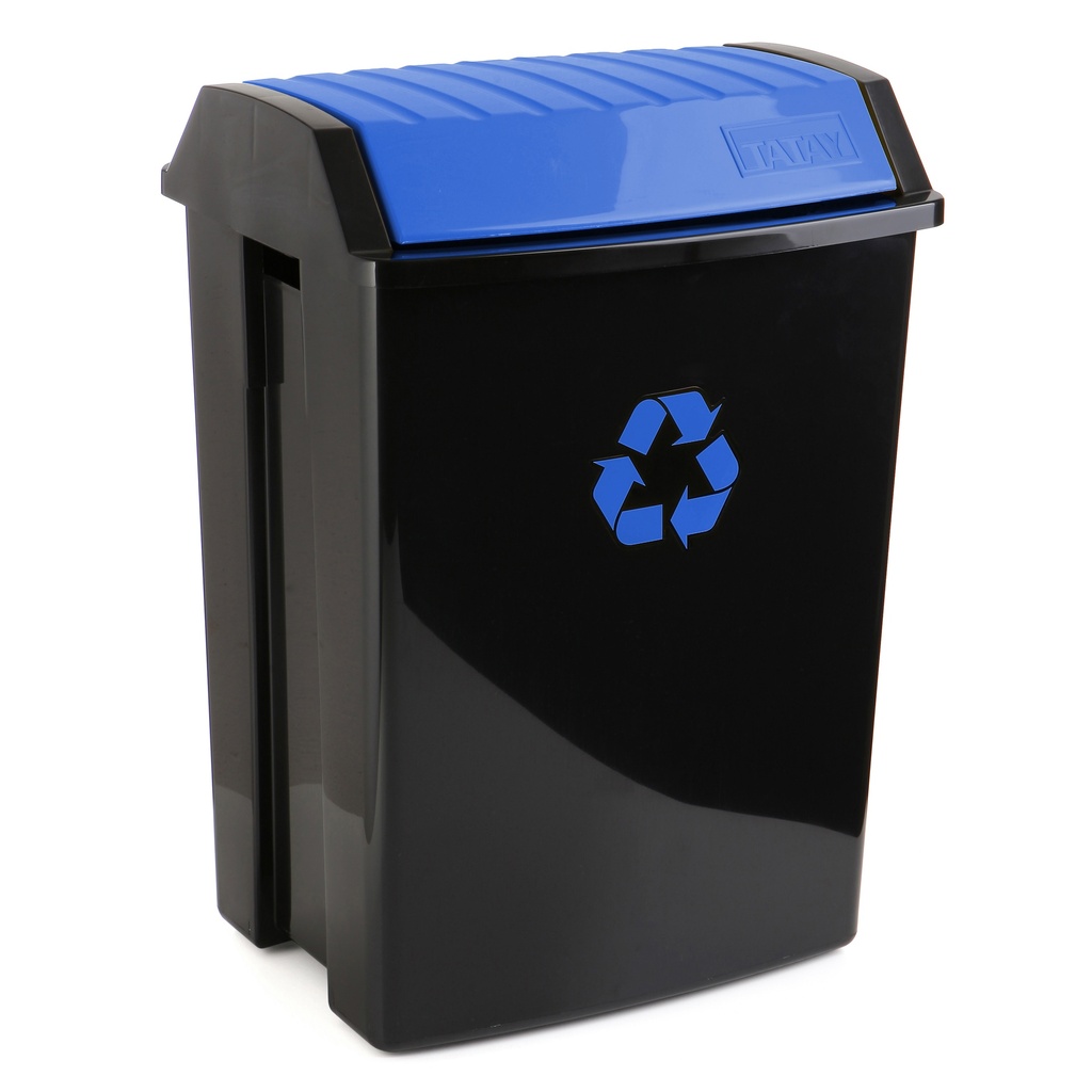 [1102300] CONTENEDOR RECICLAJE 50L AZUL