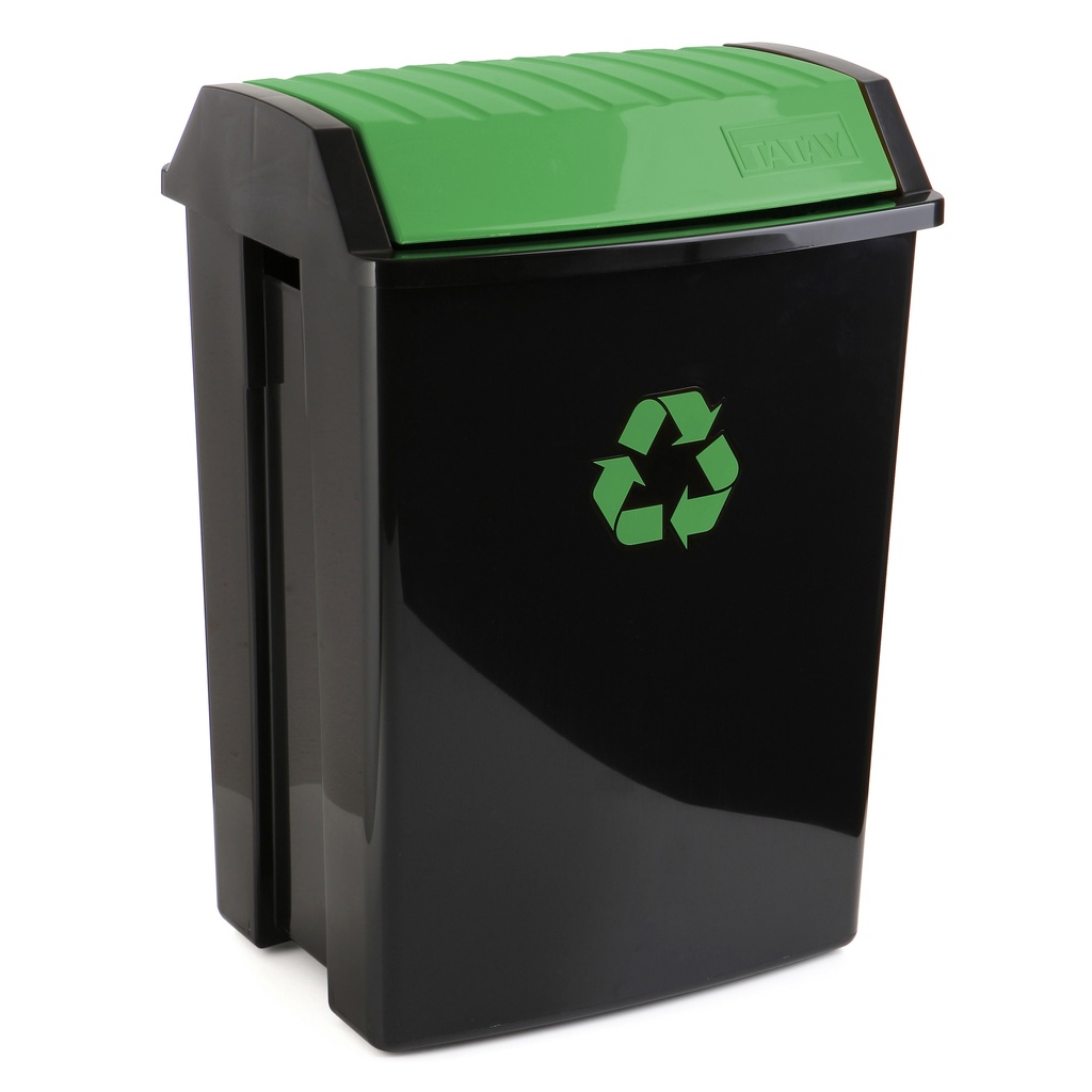 [1102301] CONTENEDOR RECICLAJE 50L VERDE