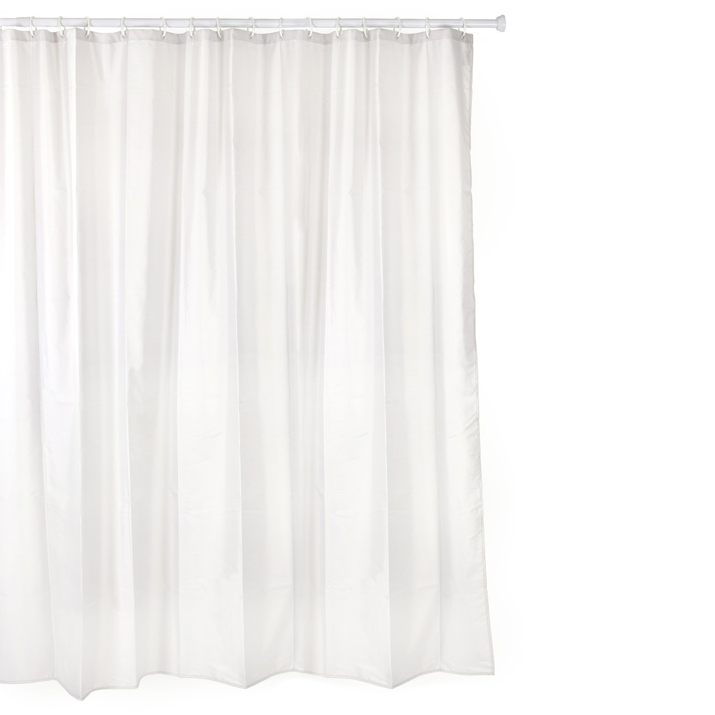 [5520101] CORTINA BAÑO 180 X 200 BLANCA