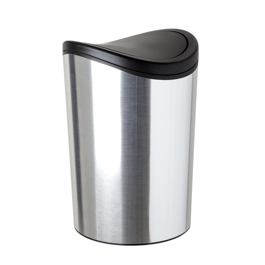 [4470401] CUBO BAÑO BASCULANTE STD 6L DECO STEEL