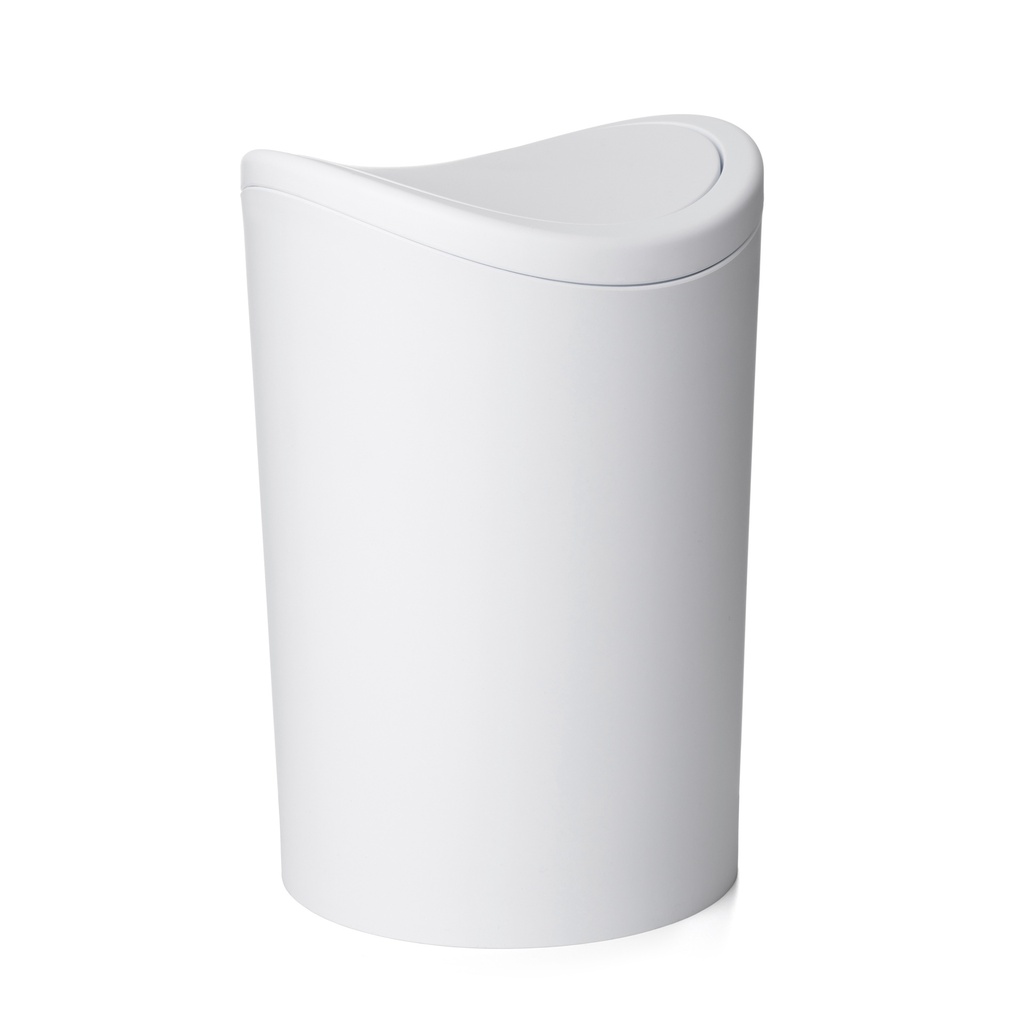 CUBO BAÑO BASCULANTE STD. 6L BLANCO