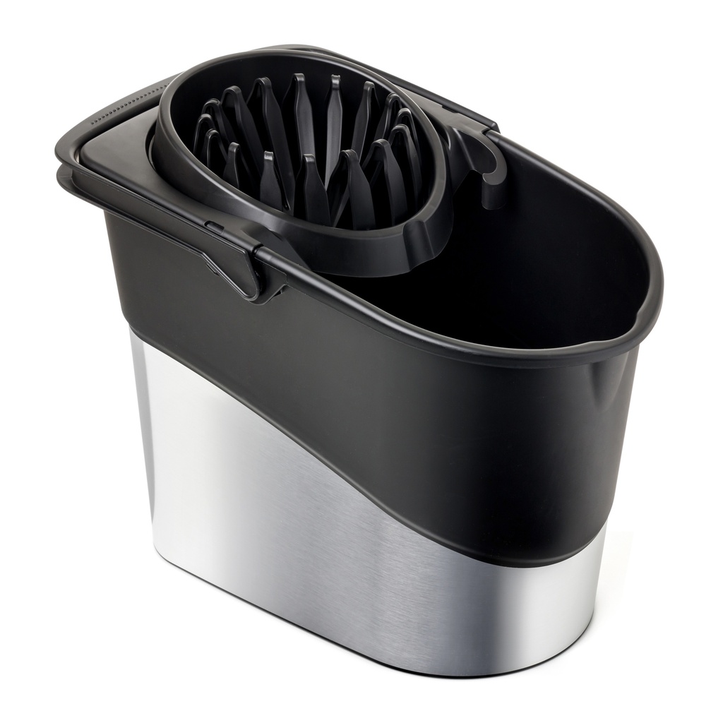 [1031102] CUBO C/ESCURRIDOR SPIDER DECO STEEL GRIS