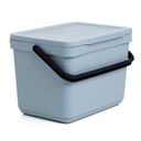 CUBO ORGÁNICO 6L SMART SIN SOPORTE BLUE MIST