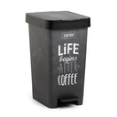 CUBO PEDAL 25L SMART DECO PIZARRA