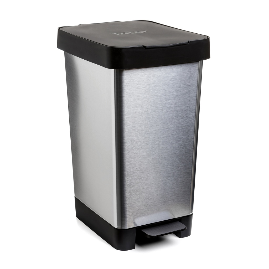 [1021301] CUBO PEDAL 25L SMART STEEL GRIS