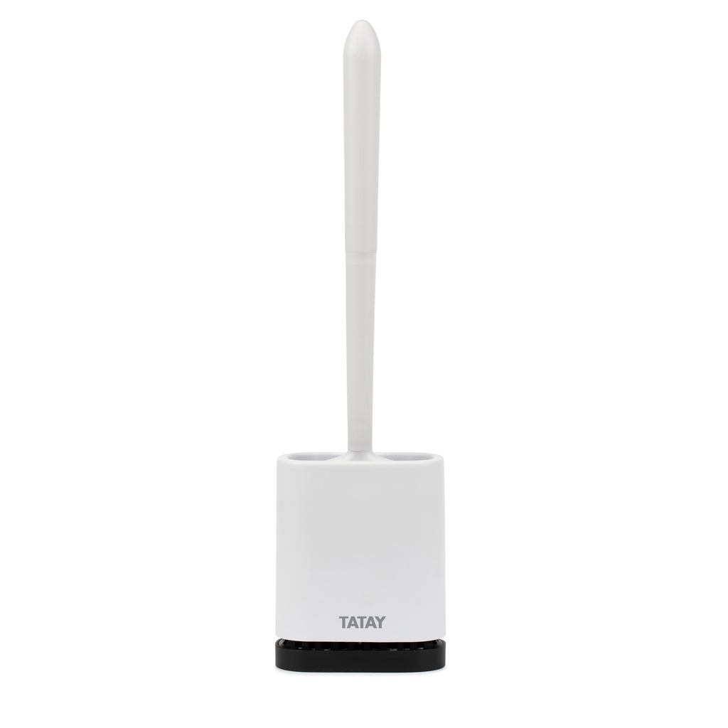 ESCOBILLA WC FLEX TPE BLANCO