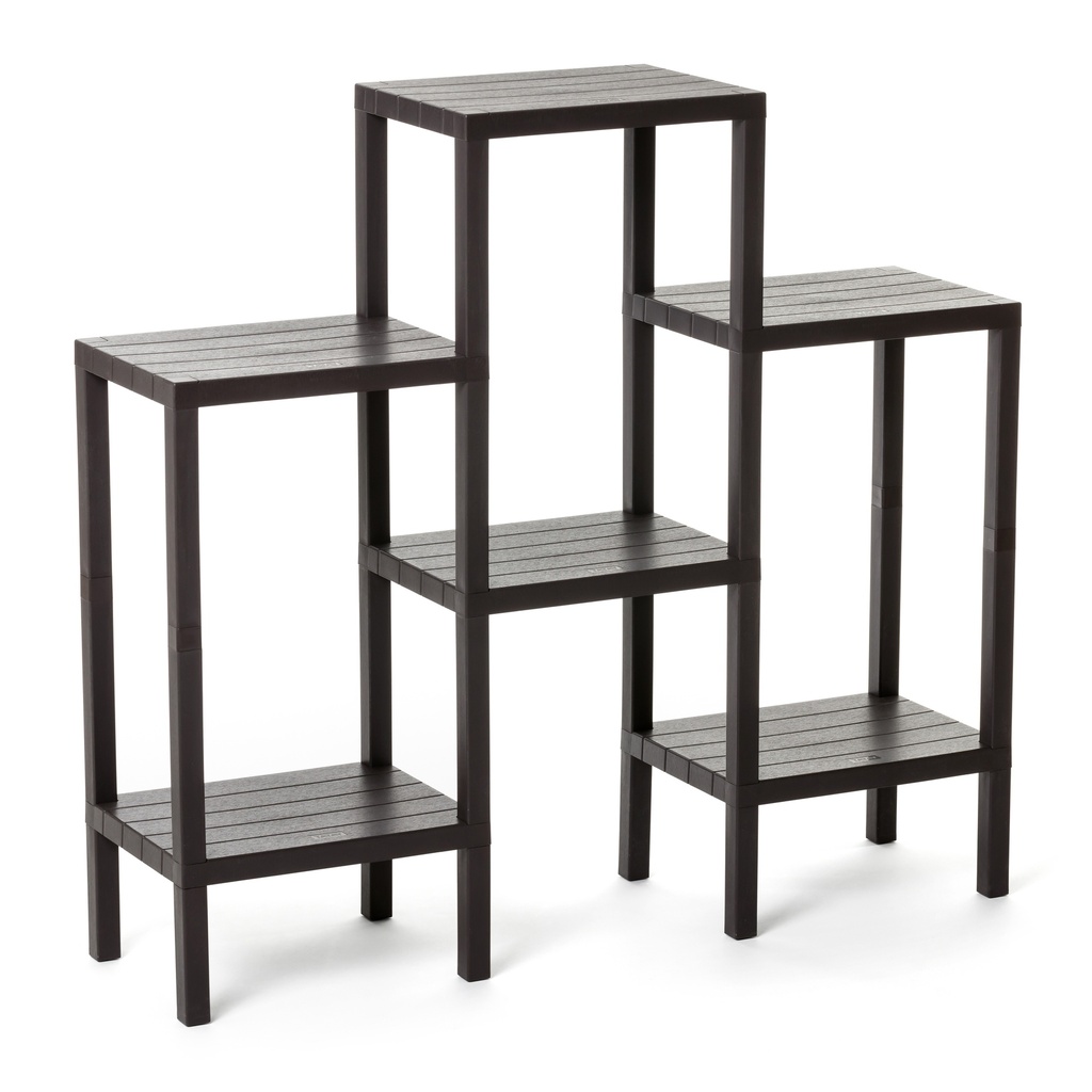 [1201500] ESTANTERIA MODULAR LOMBOK MARRON