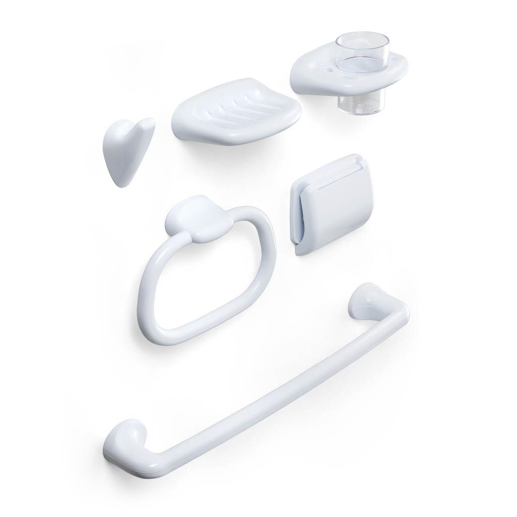[6632101] ESTUCHE 6 PIEZAS OLYMPIA BLANCO
