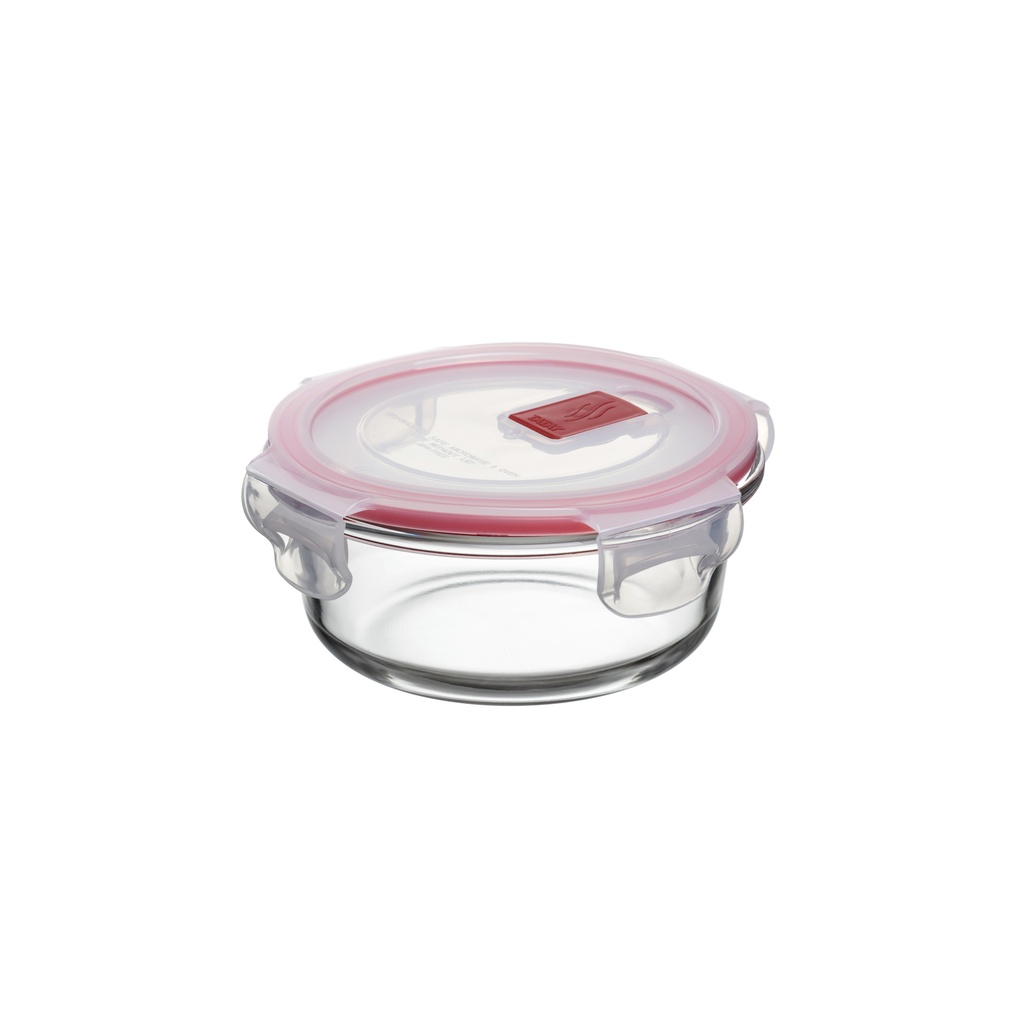 HERMETICO COOK&EAT VIDRIO RED. 0,4L ROJO