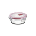 HERMETICO COOK&EAT VIDRIO RED. 0,4L ROJO