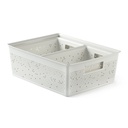 SET 3 CESTAS 2X4L + 12L BOHOL SKY WHITE