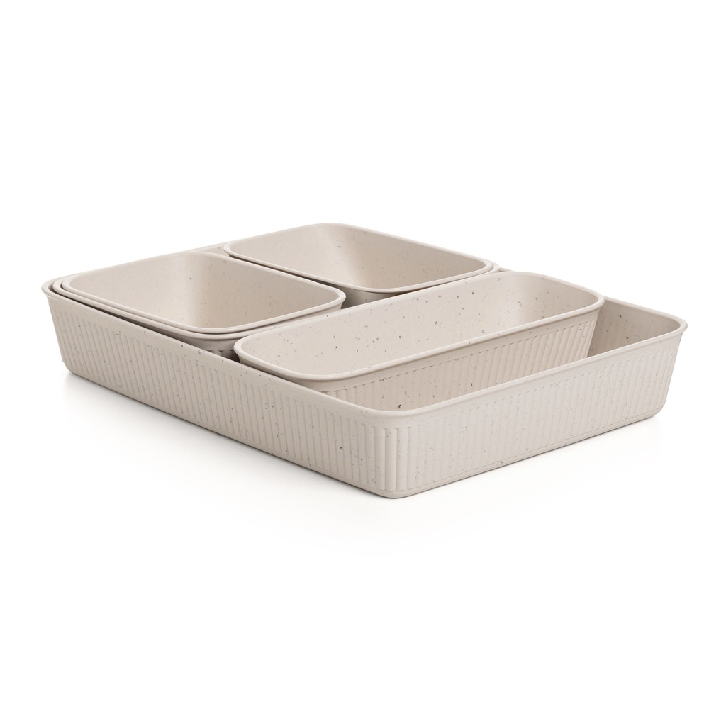 [7012638] SET 5 ORGANIZ. SLIM+2A6+A5+A4 BAOBAB ECOHOME