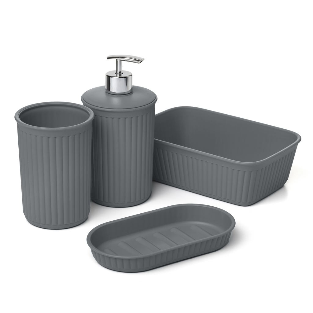 [6391114] SET PORTACEP.+DOS+JAB+ORG A6 BAOBAB GRIS ANTRACITA