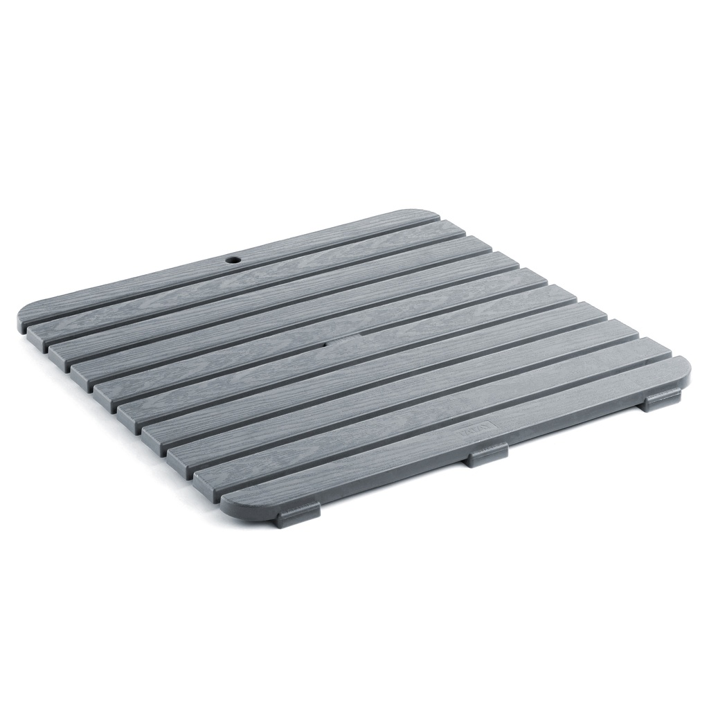[5530016] TARIMA DUCHA 55x55 GRIS ANTRACITA